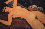 Sleeping nude with arms open Amedeo Modigliani
